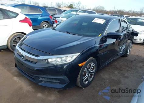 2017 Honda Civic Lx from USA, damaged, VIN 2HGFC2F53HH561513
